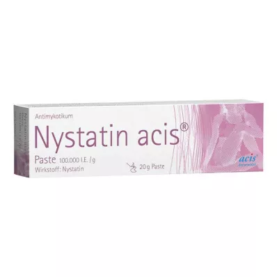 Nystatine acis-pasta, 20 g Nystatine acis-pasta, 20 g