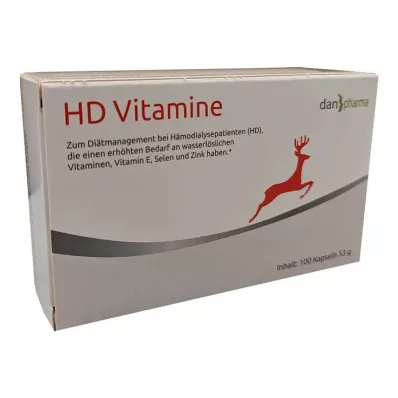 HD Vitaminen Capsules, 100 Capsules HD Vitaminen Capsules, 100 Capsules