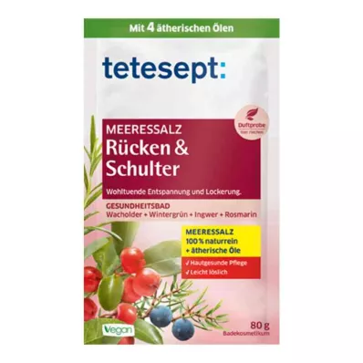 Tetesept Zeezout Rug & Schouder (80 g) Tetesept Zeezout Rug & Schouder (80 g)