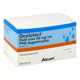 OCULOTECT vloeistof sine PVD oogdruppels, 120X0.4 ml