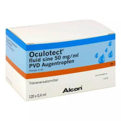 OCULOTECT vloeistof sine PVD oogdruppels, 120X0.4 ml OCULOTECT vloeistof sine PVD oogdruppels, 120X0.4 ml