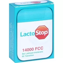 LACTOSTOP 14.000 FCC Tabletdispenser, 80 stuks
