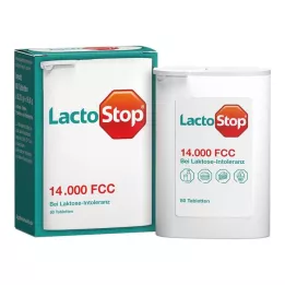 LACTOSTOP 14.000 FCC Tabletdispenser, 80 stuks