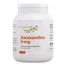 ASTAXANTHIN 6 mg capsules, 60 st