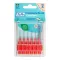 TEPE Interdentale rager x-zacht 0.5mm ISO 2 rood, 6 stuks