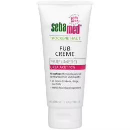 SEBAMED Geurvrije voetcrème voor droge huid Urea10%, 100 ml