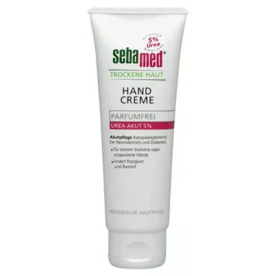 Sebamed Droge Huid Geurvrije Handcrème Ureum 5%, 75 ml Sebamed Droge Huid Geurvrije Handcrème Ureum 5%, 75 ml