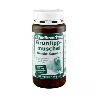 GRÜNLIPPMUSCHEL 500 mg capsules voor honden, 150 st