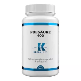 FOLSÄURE 400 µg capsules, 100 stuks