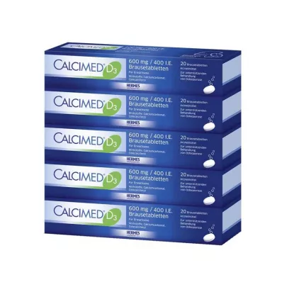 CALCIMED D3 600 mg/400 I.U. bruistabletten, 100 st CALCIMED D3 600 mg/400 I.U. bruistabletten, 100 st