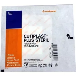 CUTIPLAST Plus steriel 7,8x10 cm verband, 1 stuk