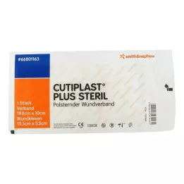 CUTIPLAST Plus steriel verband van 10x19,8 cm, 1 stuk