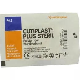 CUTIPLAST Plus steriel 5x7 cm verband, 1 stuk