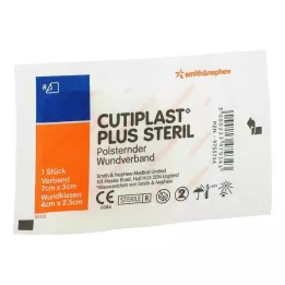 CUTIPLAST Plus steriel 5x7 cm verband, 1 stuk