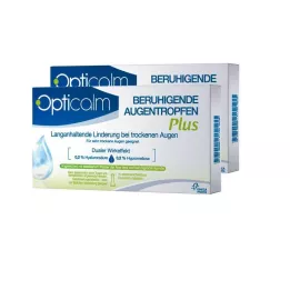 OPTICALM Verzachtende Oogdruppels Plus in Enkelvoudige Dosis, 20X0.5 ml