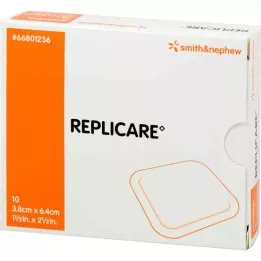 REPLICARE 3,8x6,4 cm verband, 10 stuks