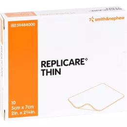 REPLICARE THIN 5x7 cm verband, 10 stuks