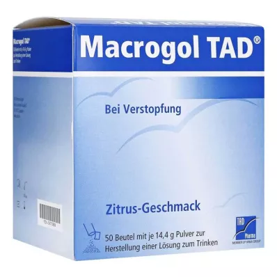 Macrogol TAD poeder, 50 stuks
