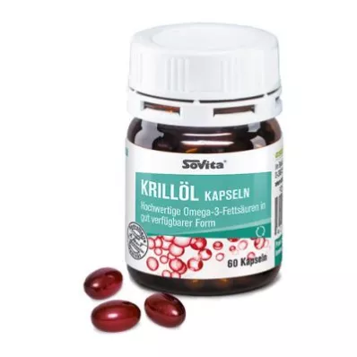 SOVITA Krill Olie Capsules, 60 Capsules