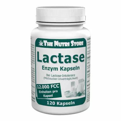 LACTASE 12.000 FCC Enzymcapsules, 120 stuks