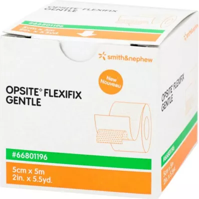 OPSITE Flexifix gentle verband van 5 cm x 5 m, 1 stuk OPSITE Flexifix gentle verband van 5 cm x 5 m, 1 stuk