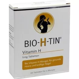 BIO-H-TIN Vitamine H 5 mg voor 4 maanden tabletten, 60 st