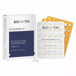 BIO-H-TIN Vitamine H 5 mg voor 6 maanden tabletten, 90 st