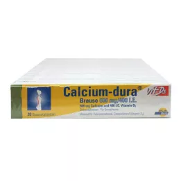 Calcium Dura Vit D3 Bruisend 600 mg / 400 IE, 120 stuks
