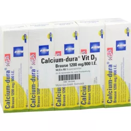 Calcium Dura Vit D3 Bruisend 1200 mg / 800 IE, 50 stuks