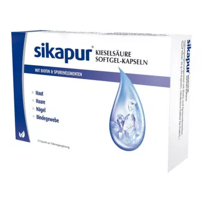 Sikapur Silica Softgelcapsules met Biotine, 30 stuks Sikapur Silica Softgelcapsules met Biotine, 30 stuks