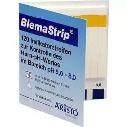 BLEMASTRIP pH 5,6-8,0 teststrips, 120 stuks