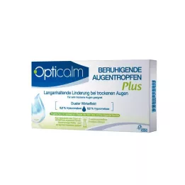 OPTICALM Verzachtende Oogdruppels Plus in Enkelvoudige Dosis, 10X0.5 ml