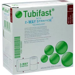 TUBIFAST 2-Weg Stretch 3,5 cmx10 m rood, 1 st