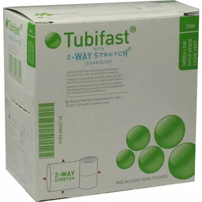 TUBIFAST 2-Weg Stretch 5 cmx10 m groen, 1 st