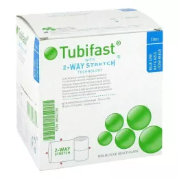 TUBIFAST 2-Weg Stretch 7,5 cmx10 m blauw, 1 st