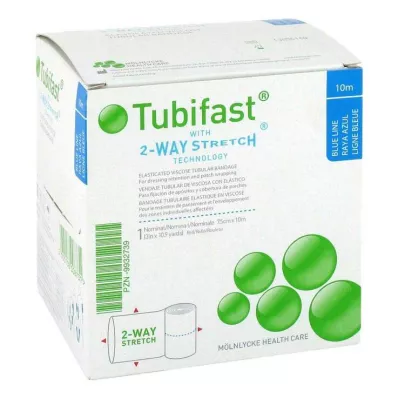 TUBIFAST 2-Weg Stretch 7,5 cmx10 m blauw, 1 st