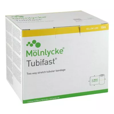 TUBIFAST 2-Weg Stretch 10,75 cmx10 m geel, 1 st