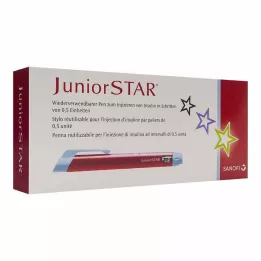JUNIORSTAR Injectieapparaat rood, 1 st