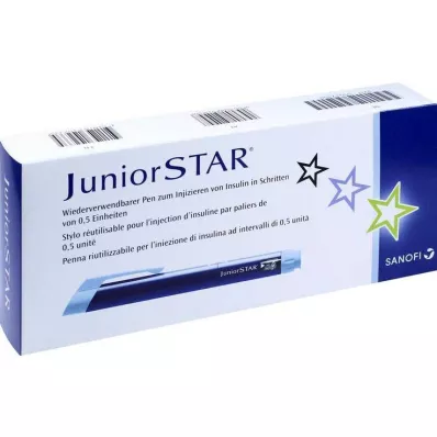 JUNIORSTAR Injectieapparaat blauw, 1 st
