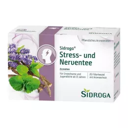 SIDROGA Stress- en zenuwthee filterzakje, 20X2.0 g