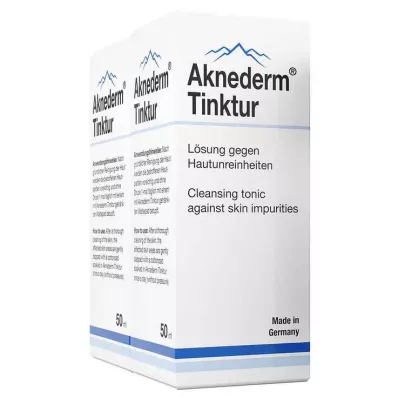 Acnederm-tinctuur, 2X50 ml Acnederm-tinctuur, 2X50 ml