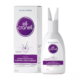 ELL-CRANELL 250 microgram/ml oplossing voor toepassing op het hoofd, 100 ml