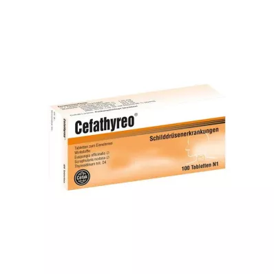 Cefathyreo-tabletten, 100 stuks Cefathyreo-tabletten, 100 stuks