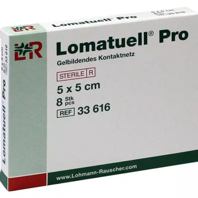 LOMATUELL Per 5x5 cm steriel, 8 stuks LOMATUELL Per 5x5 cm steriel, 8 stuks