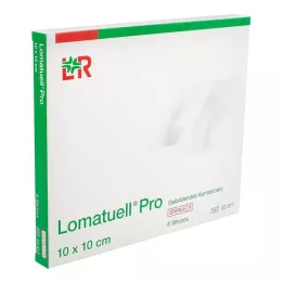 LOMATUELL Pro 10x10 cm steriel, 8 stuks