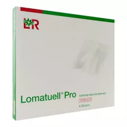 LOMATUELL Pro 10x20 cm steriel, 8 stuks