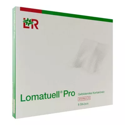 LOMATUELL Pro 10x30 cm steriel, 8 stuks