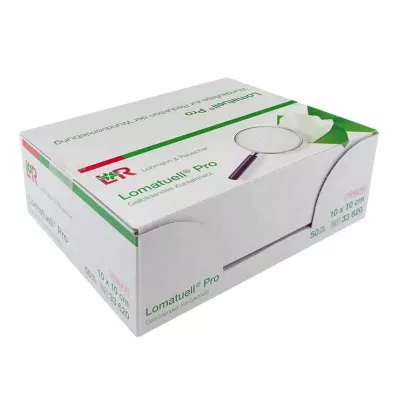 LOMATUELL Pro 10x10 cm steriel, 50 stuks
