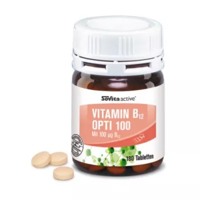 Sovita actieve Vitamine B12 Opti 100 (180 stuks)