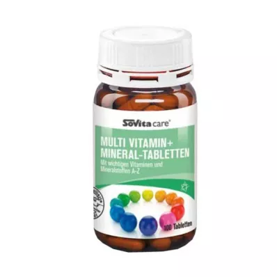 SOVITA CARE Multivitamine+ Mineraal Tabletten, 100 stuks